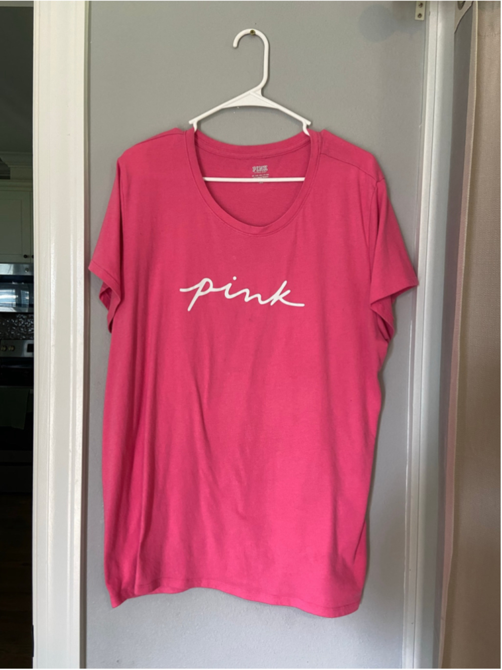 Women's Victoria's Secret PINK Short Sleeve Tee, Size XXL
